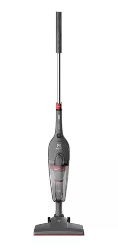 Aspirador pó vertical com fio portátil de mão 2 em 1 potente 1450W cabo 6m capacidade 1,6L filtro HEPA Electrolux STK15 Cinza Urban Grey