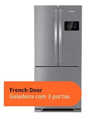 Geladeira Brastemp Frost Free French Door A+++ 554 Litros Co Cor Inox 110V