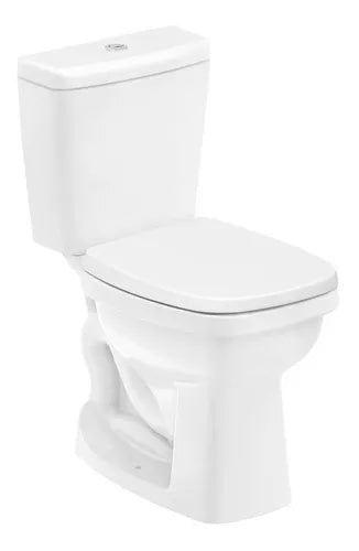 Kit Bacia Sanitária com Caixa Acoplada 3/6 Litros Like com Acessórios Branco - Celite