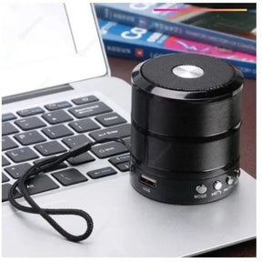 Mini Caixinha de Som Bluetooth Portátil WS-887 com Entrada USB, MP3, P2, SD e Rádio FM