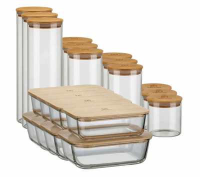 Kit 20 Potes Herméticos (Pague 5 Leve 20) Valor Promocional