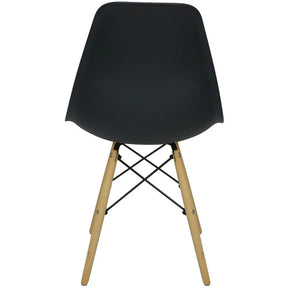 Kit 4 Cadeiras Charles Eames Eiffel Wood Design Varias Cores